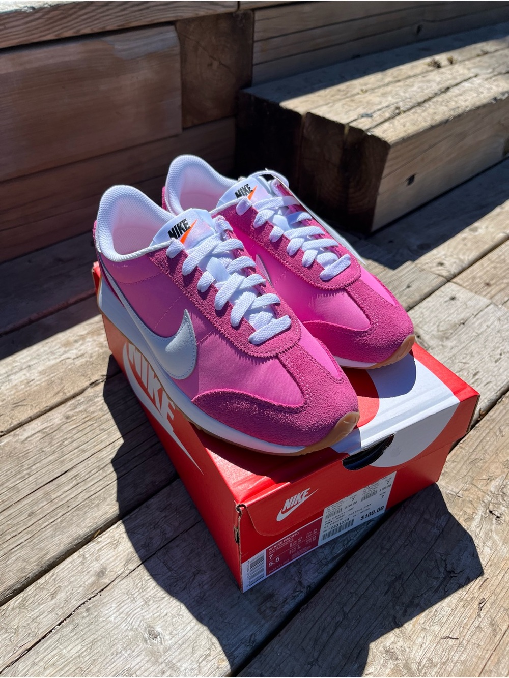 Nike Pacific Pink Retro Sneakers Women’s Size US 7